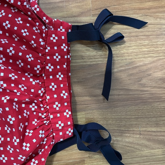 TWO Hanna Andersson smock dresses with tie detail - Picture 6 of 9